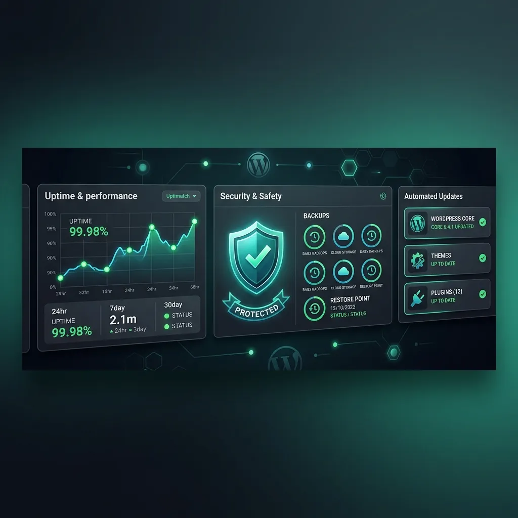 WordPress Maintenance & Monthly Support Plans