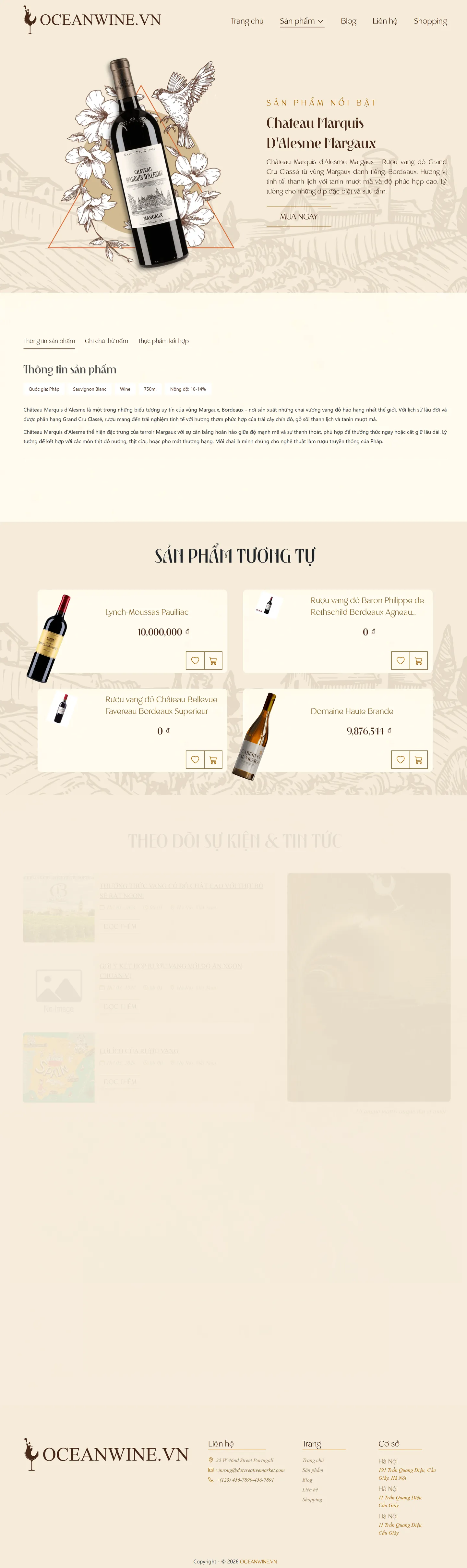 Ocean Wine - Product