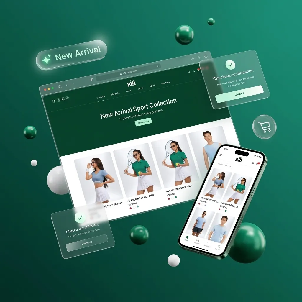 Pili Sportswear E-commerce