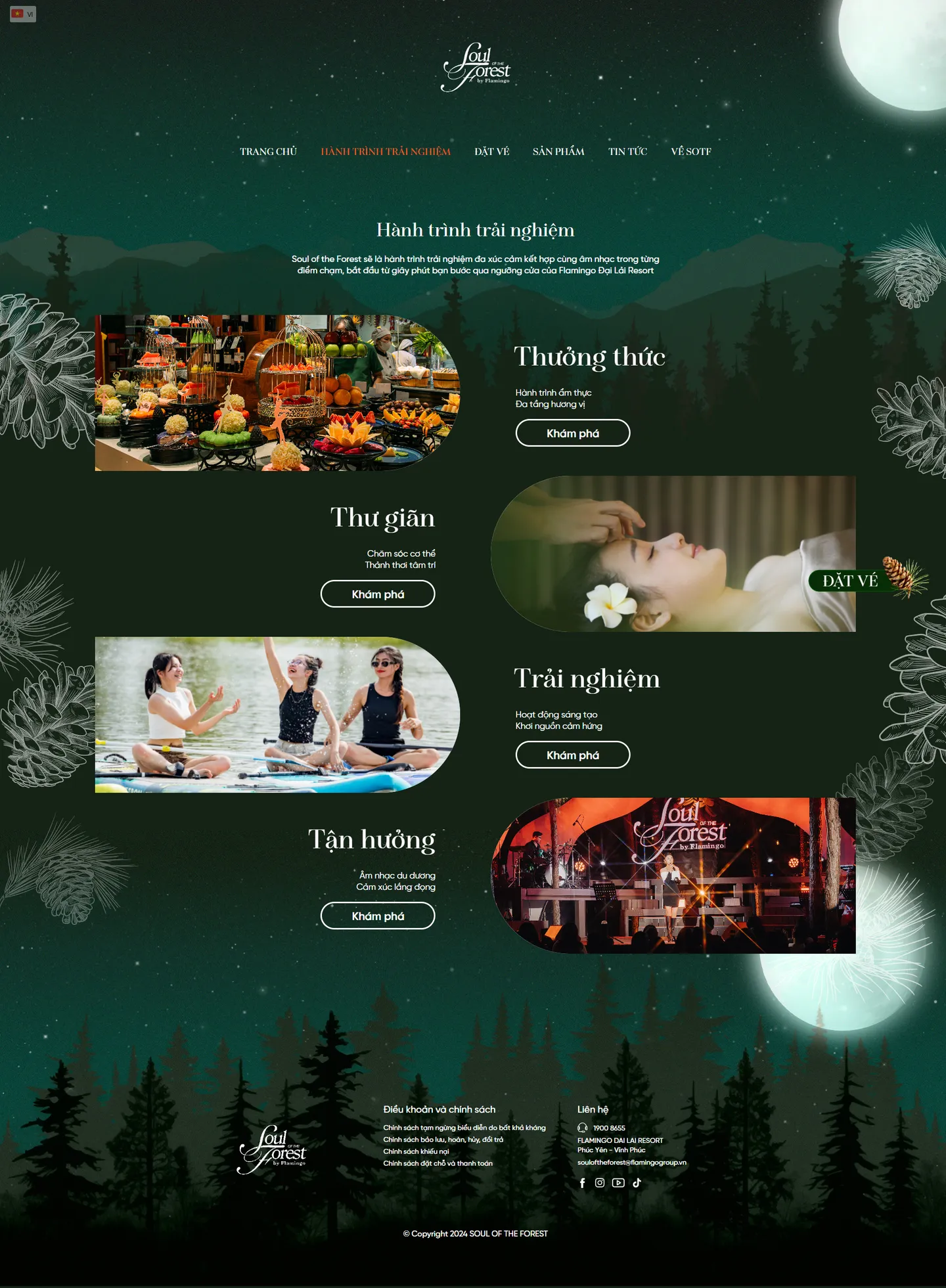 Soul Of The Forest - Booking