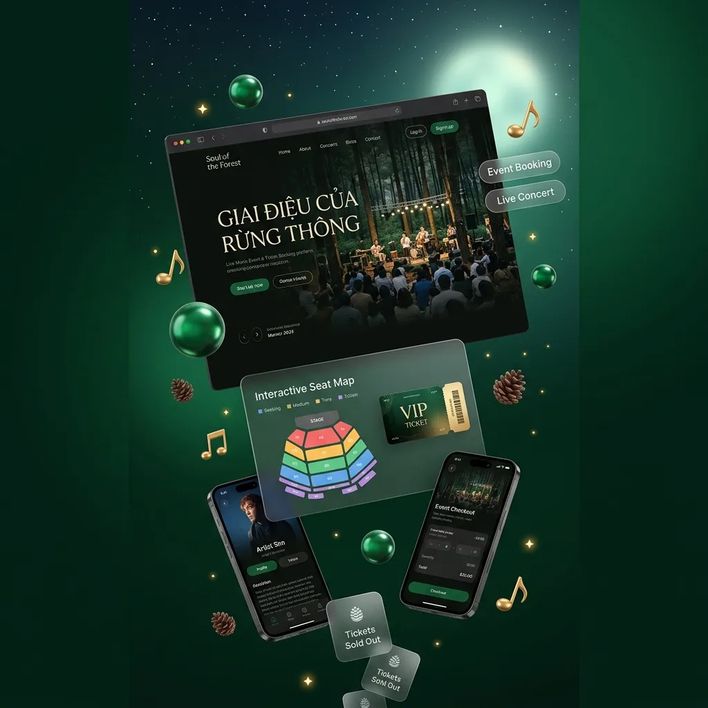 Soul of the Forest Event Booking Platform